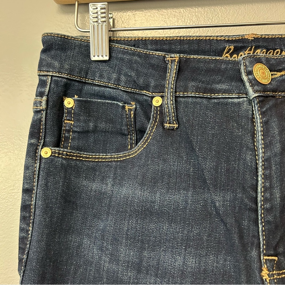 Bootlegger High Rise Boot Cut Jeans Size 28 - Picture 2 of 6